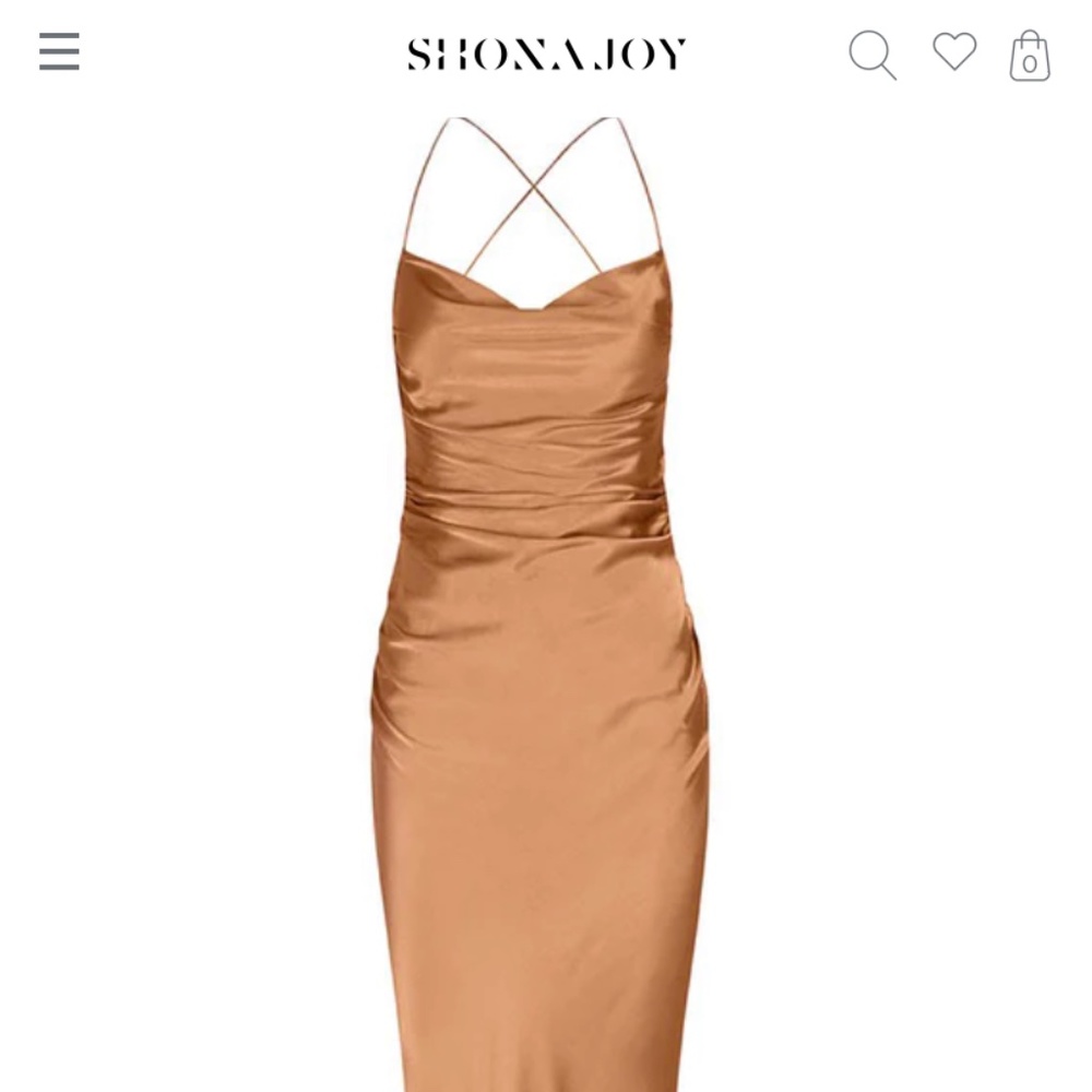 Shona Joy La Lune Copper Gown